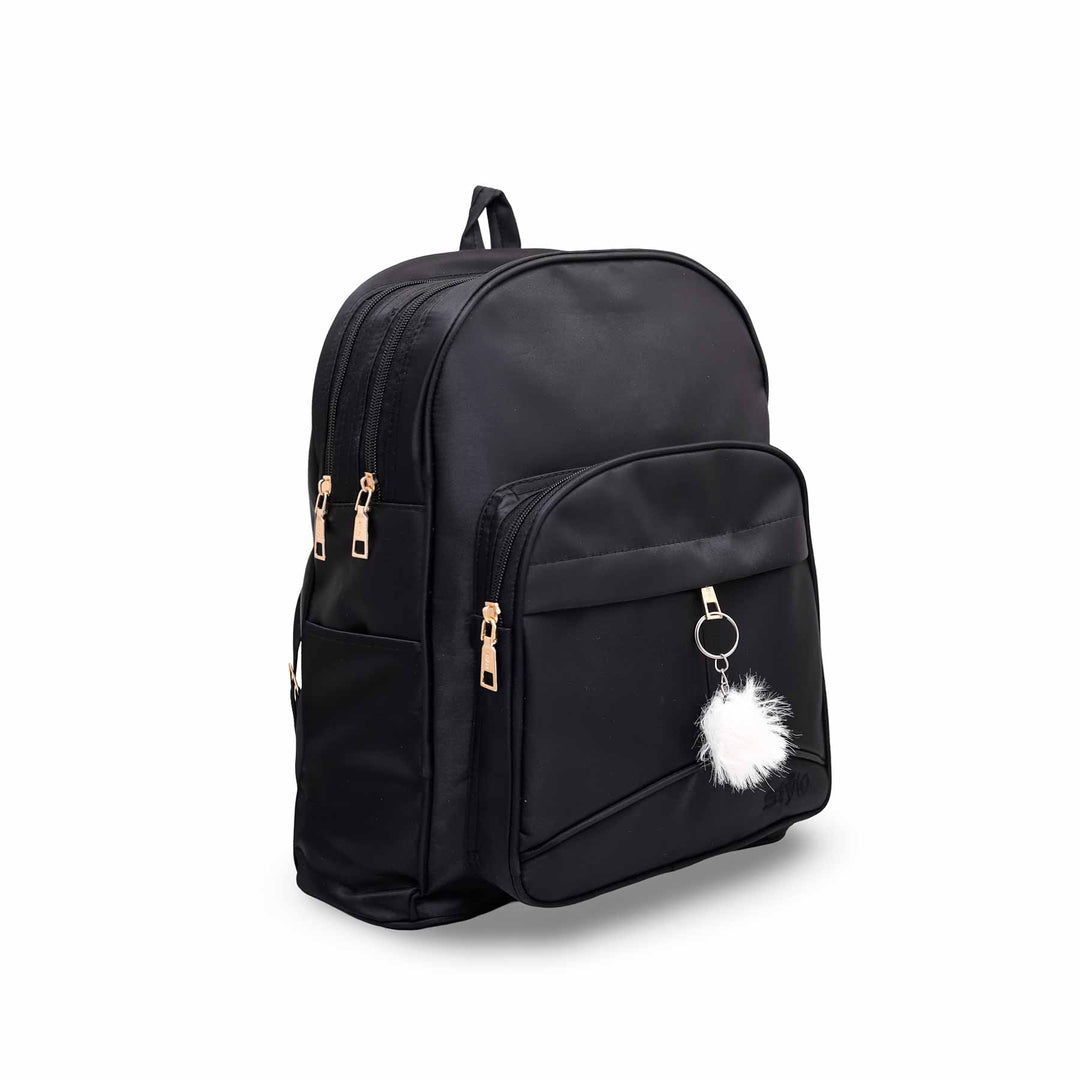 Black Casual Back Pack P47444