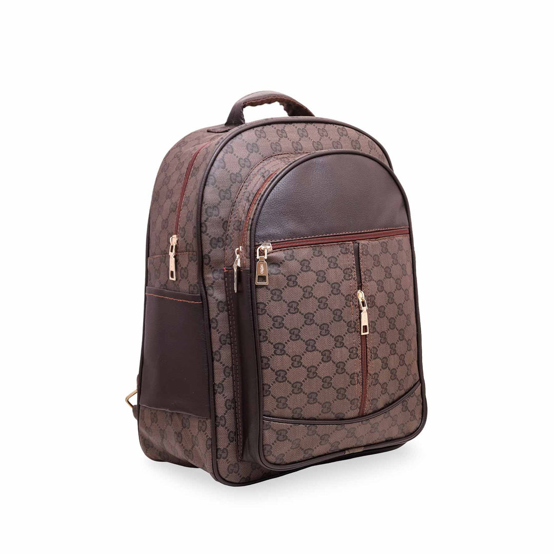 Brown Casual Back Pack P47446