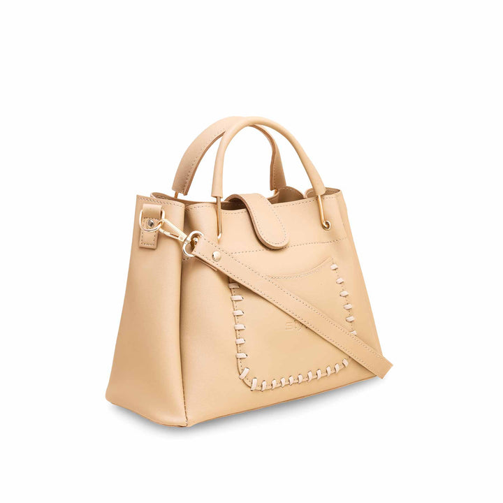 Cream Formal Hand Bag P53395