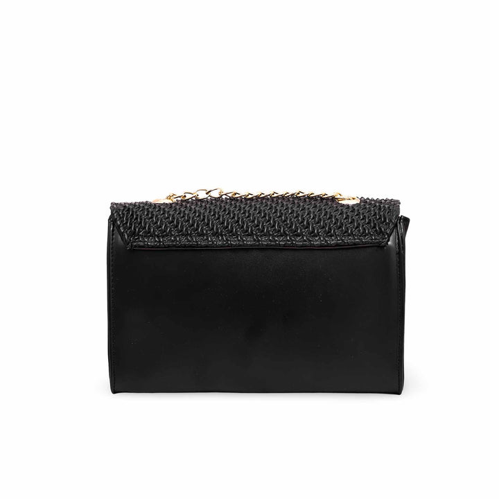 Black Formal Shoulder Bag P54541