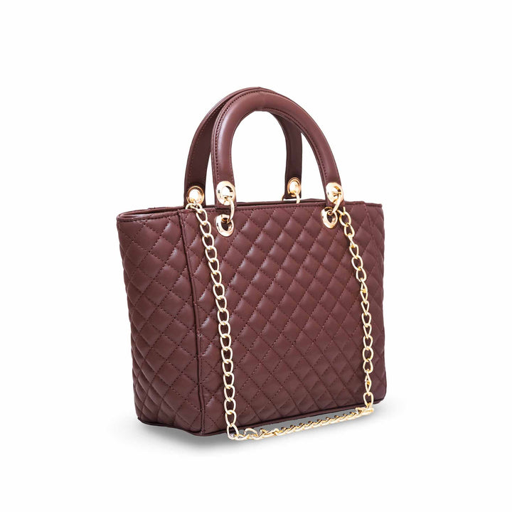 Brown Formal Hand Bag P54575