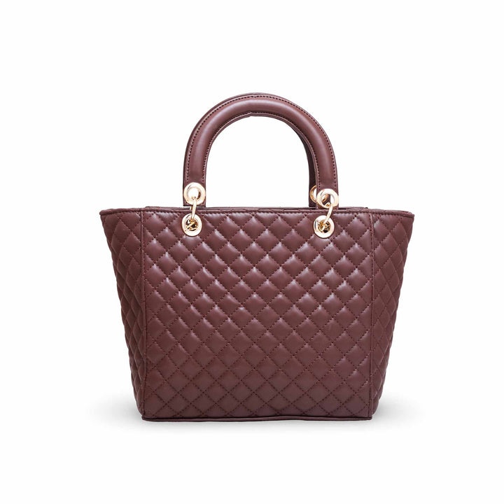 Brown Formal Hand Bag P54575