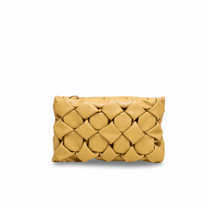 Mustard Casual Clutch P55364