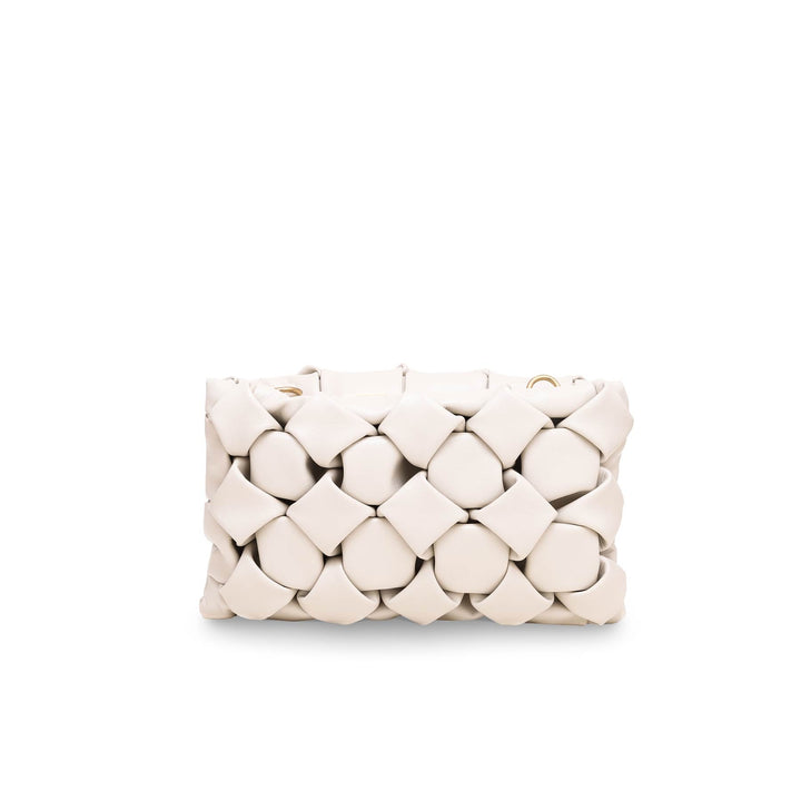 White Casual Clutch P55364