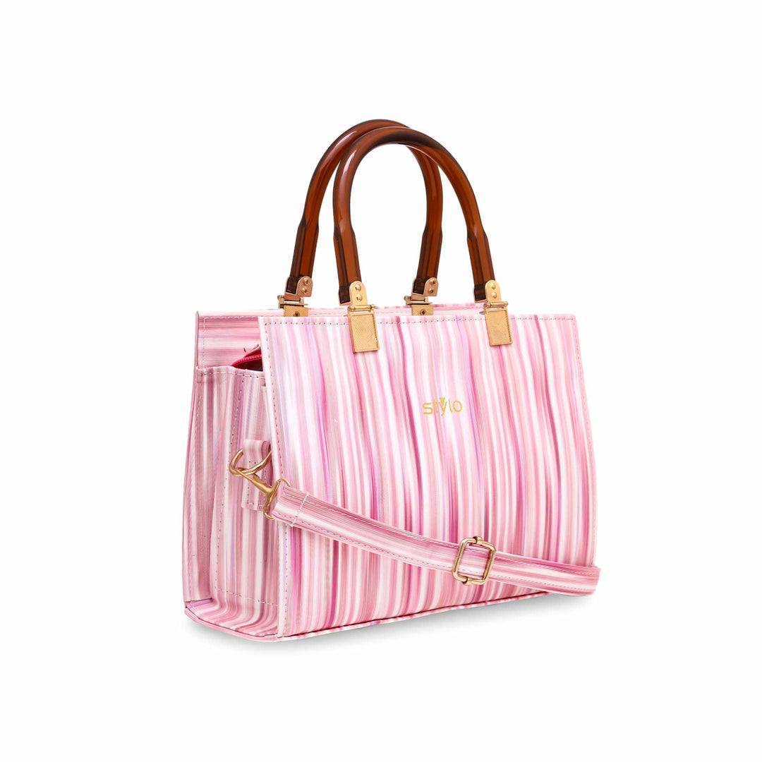 Pink Casual Hand Bag P55378