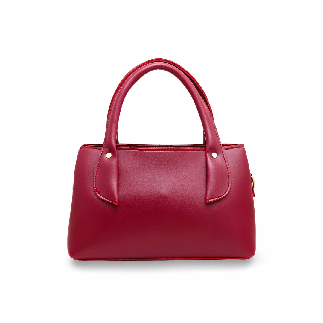 Maroon Formal Hand Bag P55379