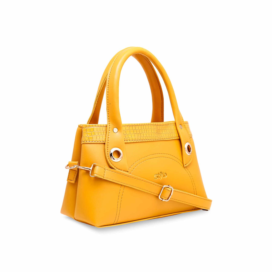 Yellow Formal Hand Bag P55379