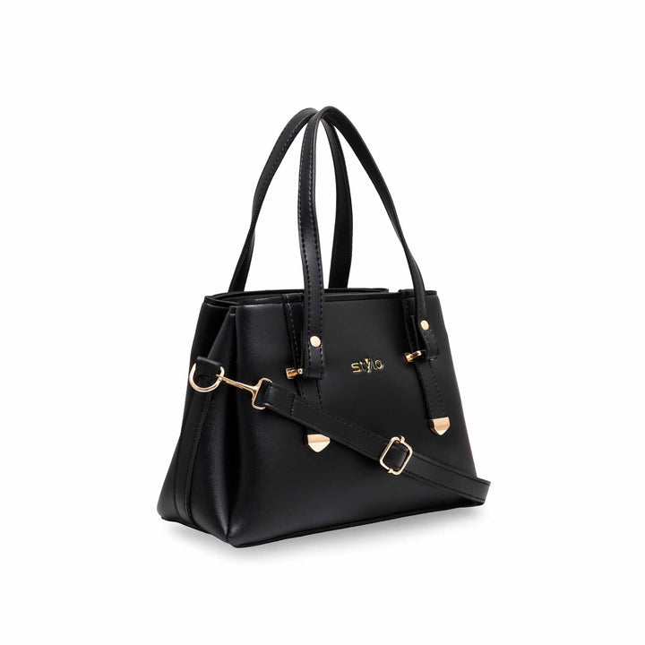 Black Formal Hand Bag P55380