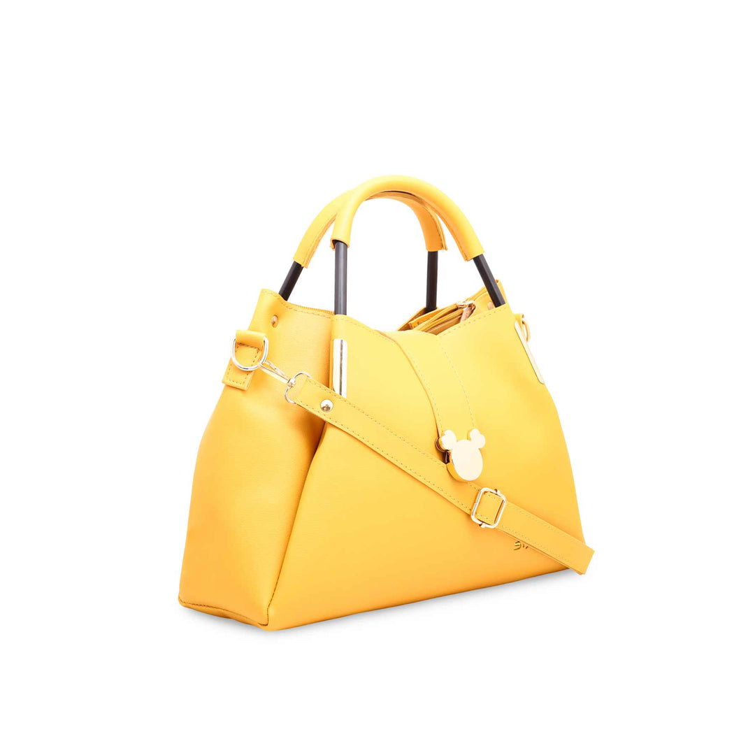 Yellow Formal Hand Bag P55386