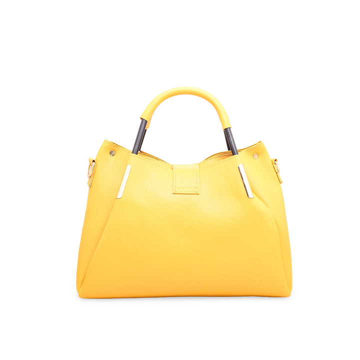 Yellow Formal Hand Bag P55386