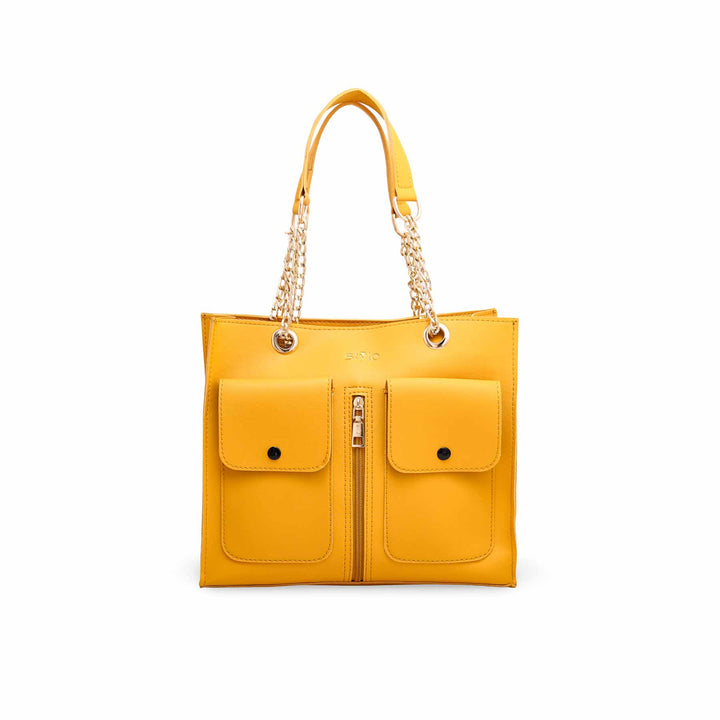 Yellow Formal Shoulder Bag P55466