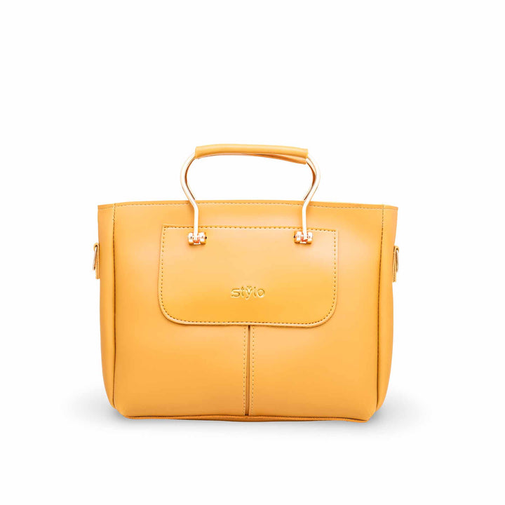 Yellow Formal Hand Bag P55475