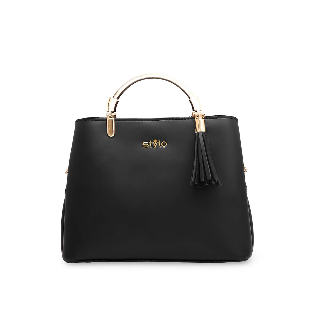 Black Casual Shoulder Bag P55478