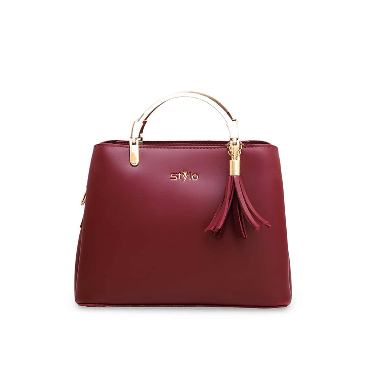 Maroon Casual Shoulder Bag P55478