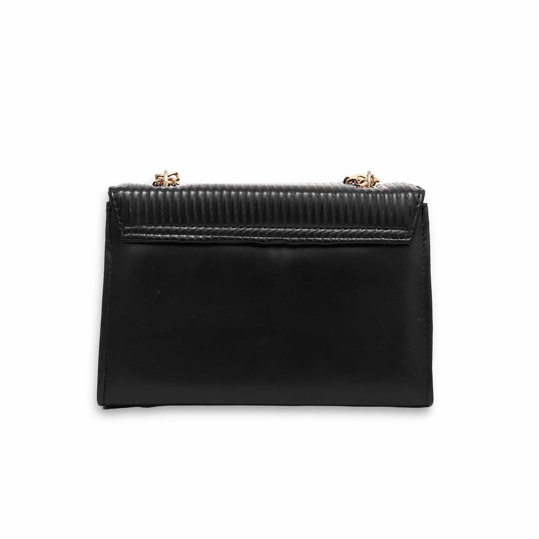 Black Casual Shoulder Bag P55481