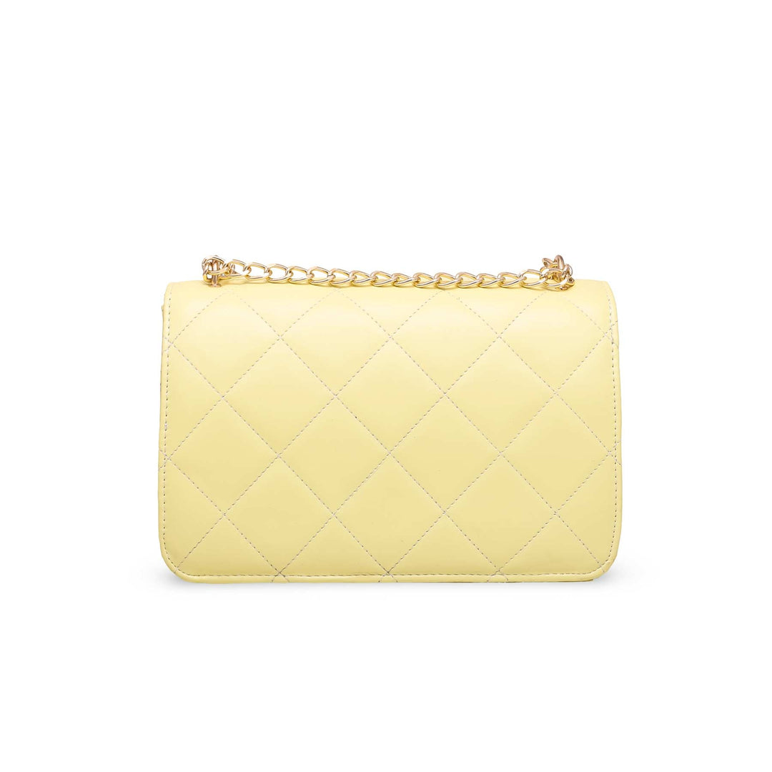 Yellow Casual Shoulder Bag P55522