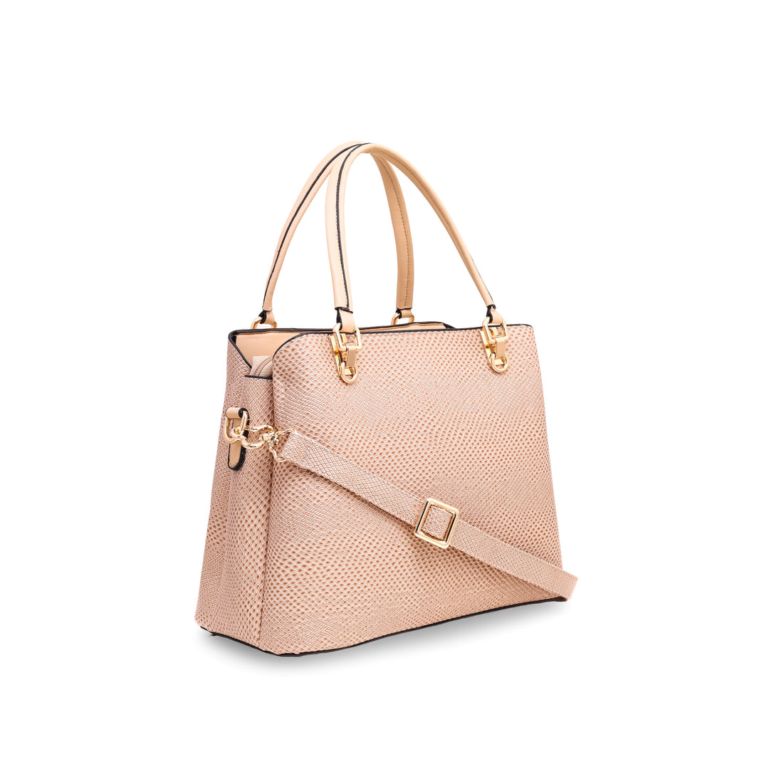 Beige Formal Hand Bag P55552