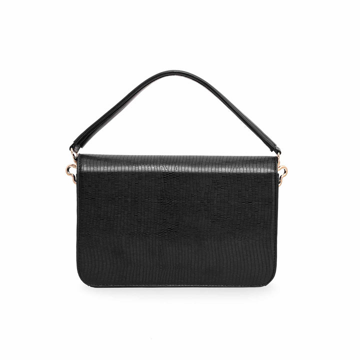 Black Formal Shoulder Bag P55560