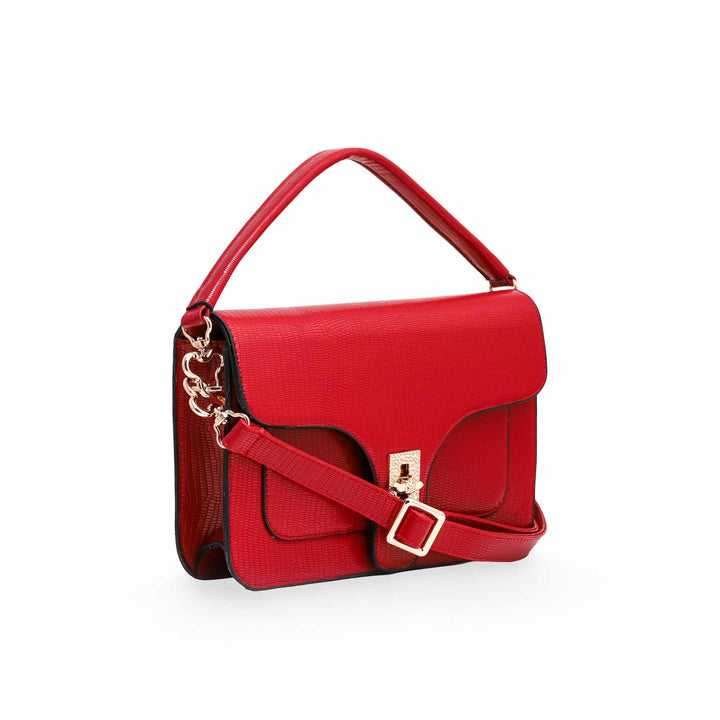 Maroon Formal Shoulder Bag P55560