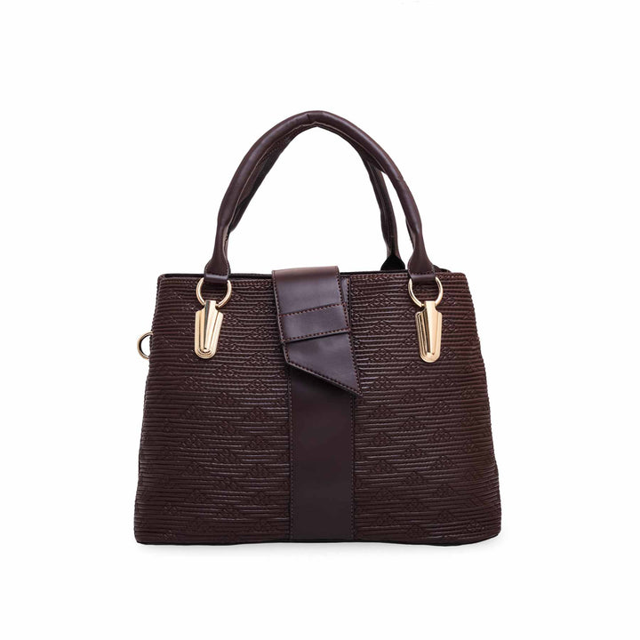 Brown Formal Hand Bag P55565