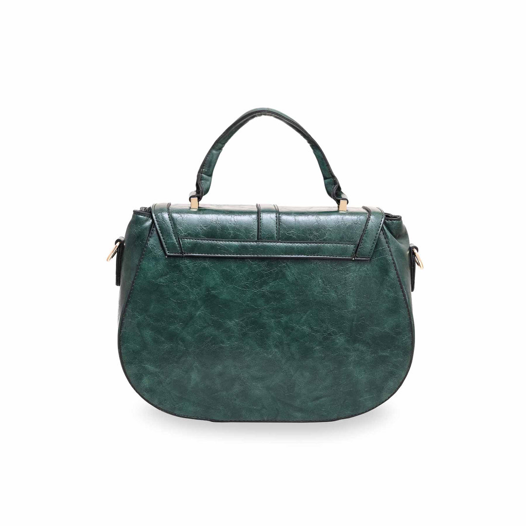 Green Formal Hand Bag P55577