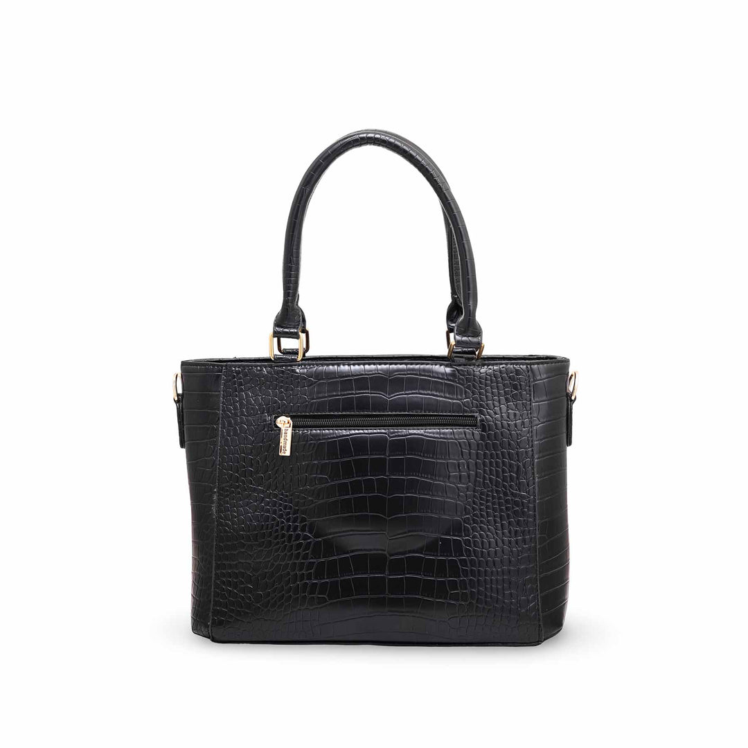 Black Formal Hand Bag P55579