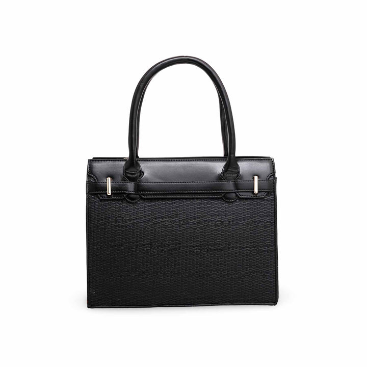 Black Formal Hand Bag P55580