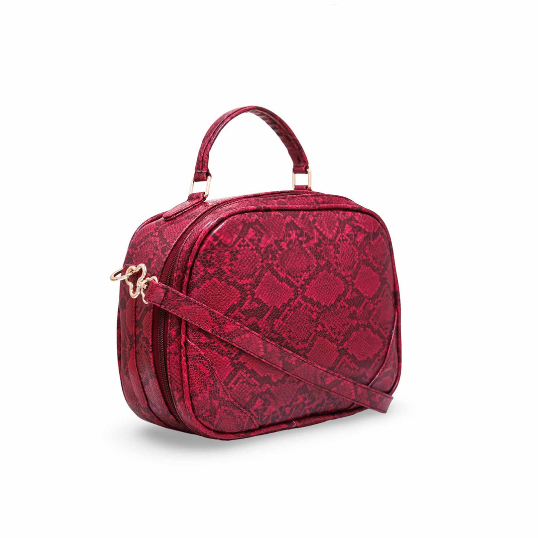 Maroon Casual Shoulder Bag P55583