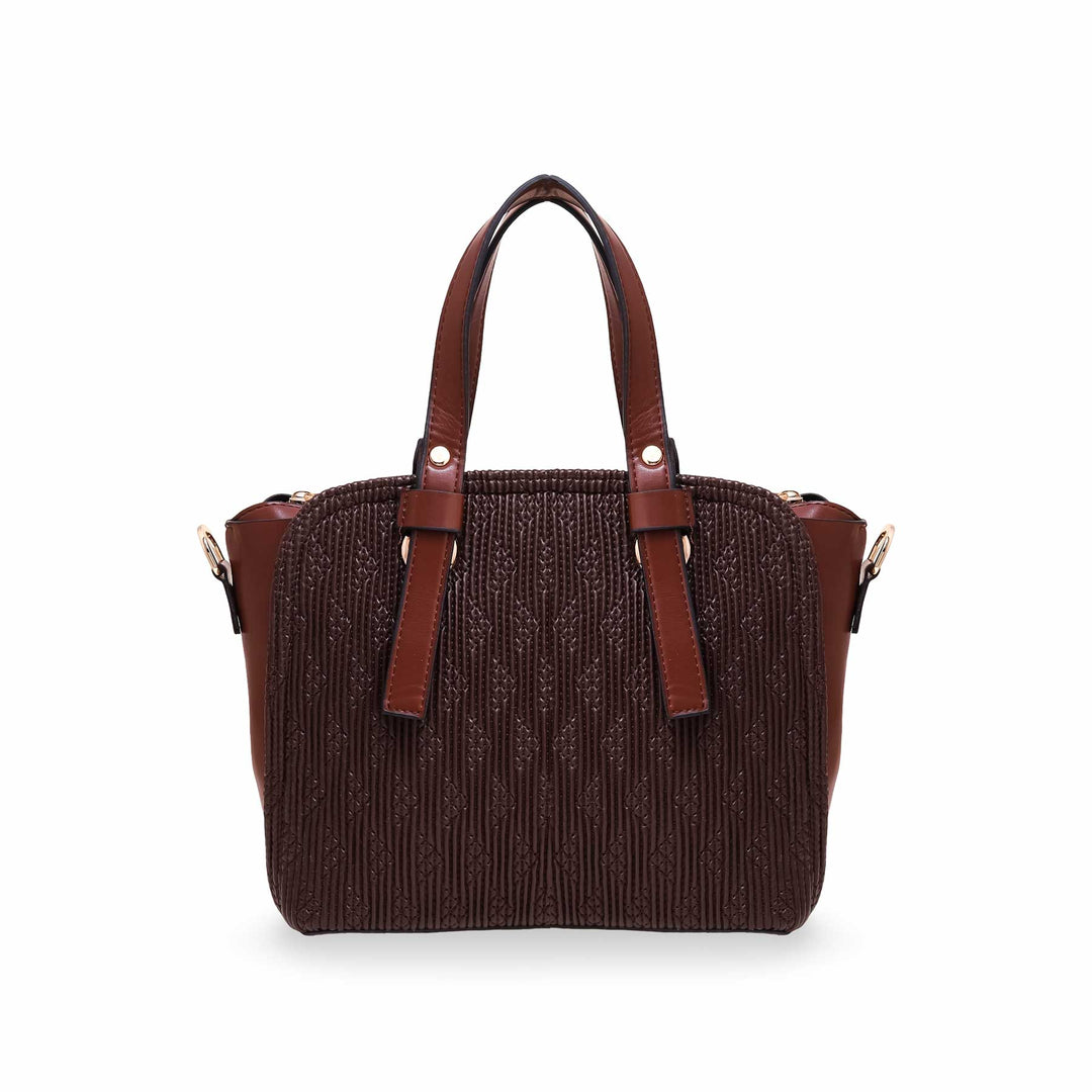 Brown Formal Hand Bag P55587