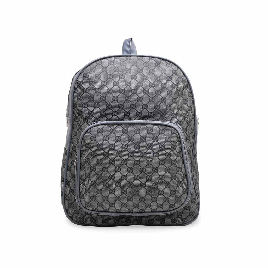 Grey Casual Back Pack P56005