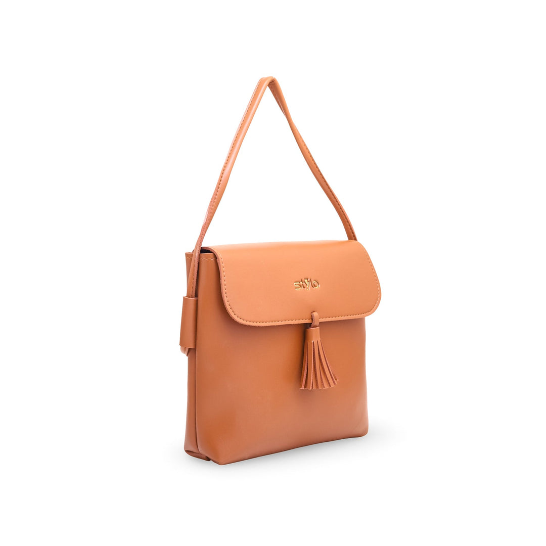 Mustard Formal Shoulder Bag P56018