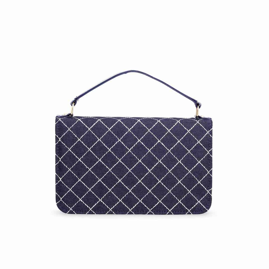 Navy Formal Shoulder Bag P56092