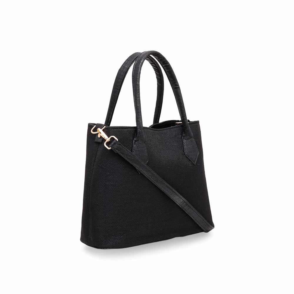 Black Formal Shoulder Bag P56093