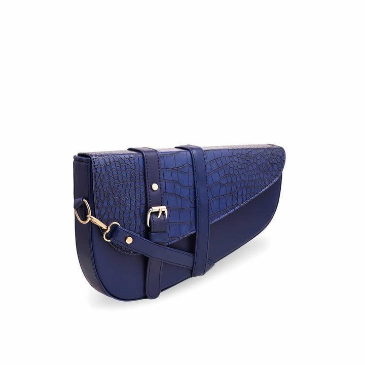 Blue Formal Shoulder Bags P56095