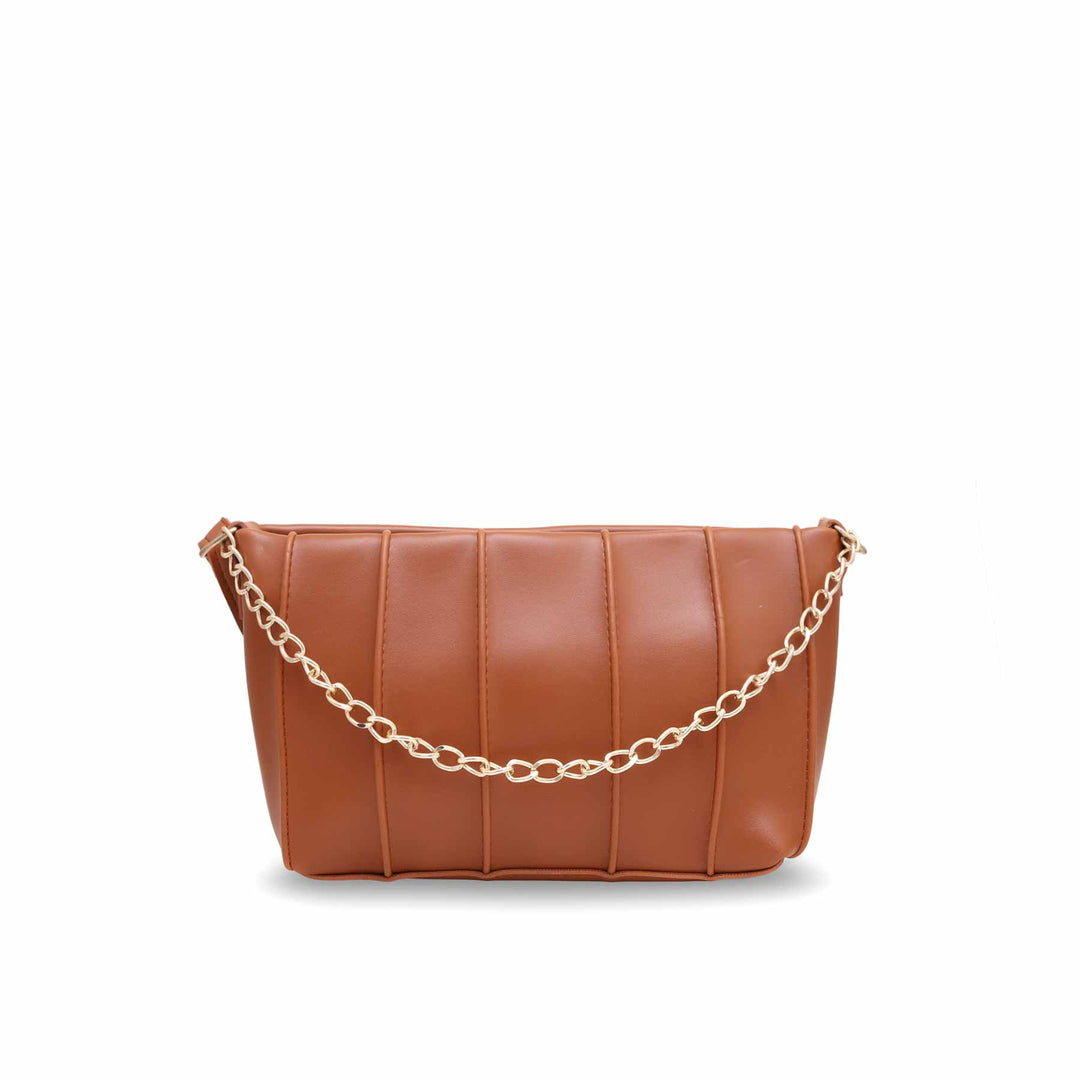 Brown Formal Shoulder Bag P56096