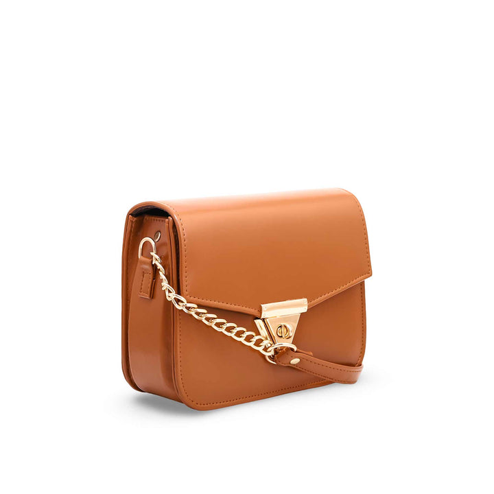 Brown Formal Shoulder Bag P56100