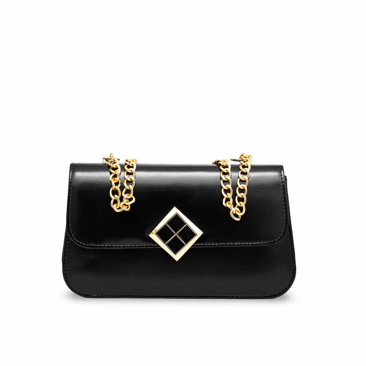 Black Formal Shoulder Bag P56101