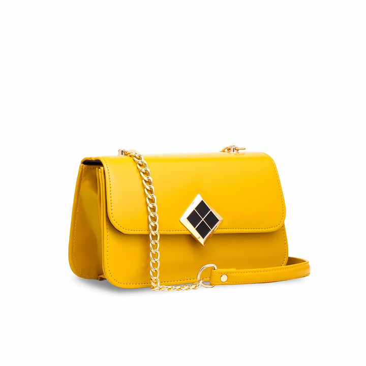 Yellow Formal Shoulder Bag P56101