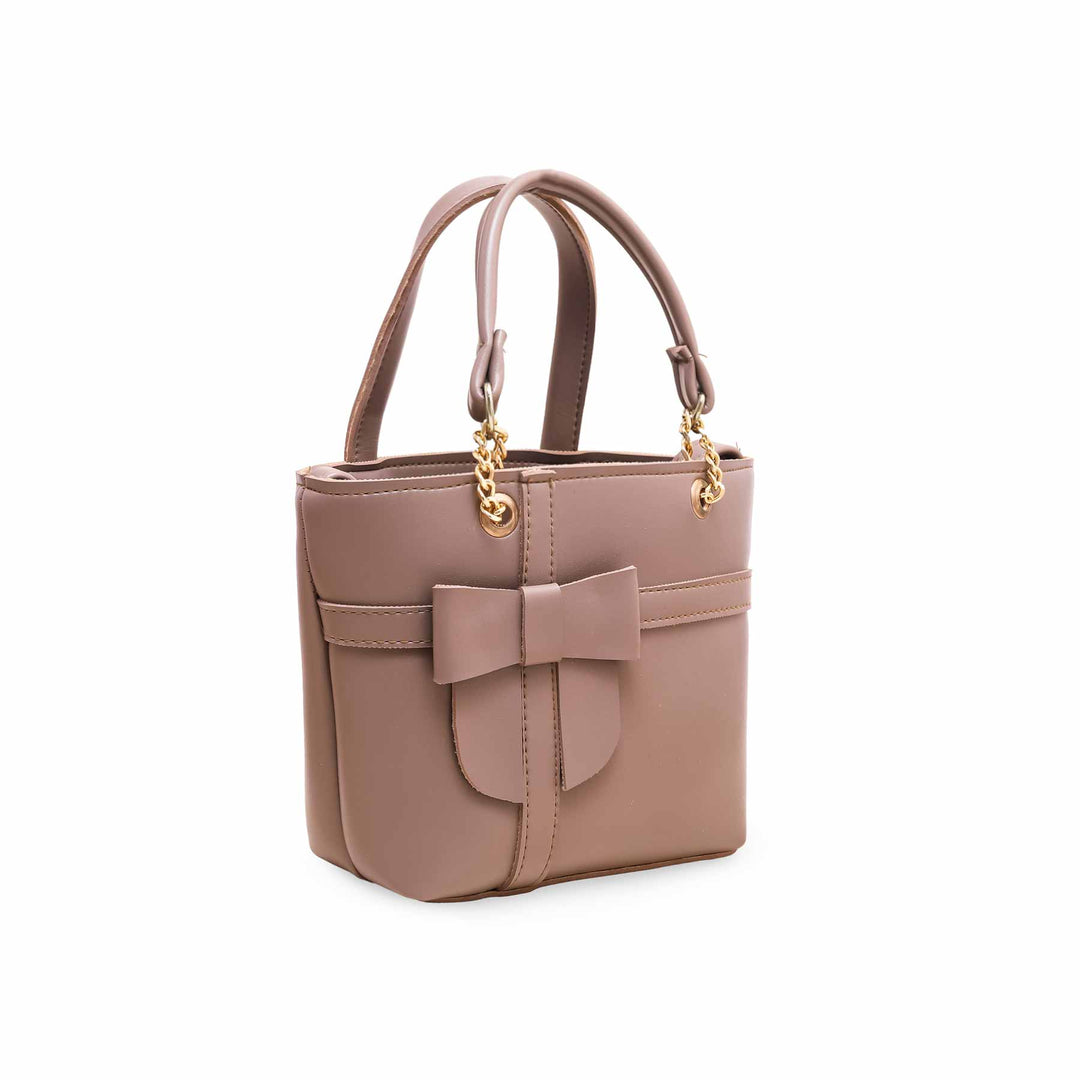 Beige Formal Shoulder Bag P56120