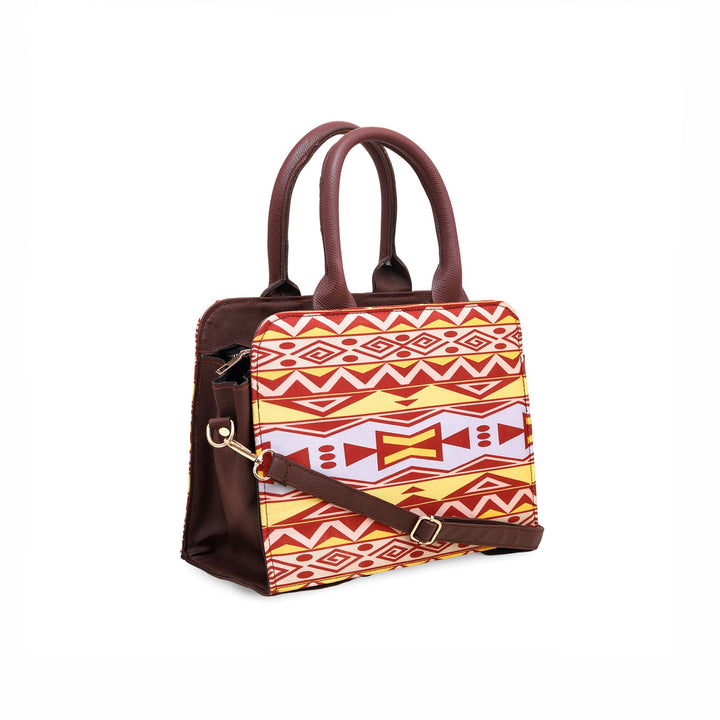 Maroon Casual Hand Bag P56125