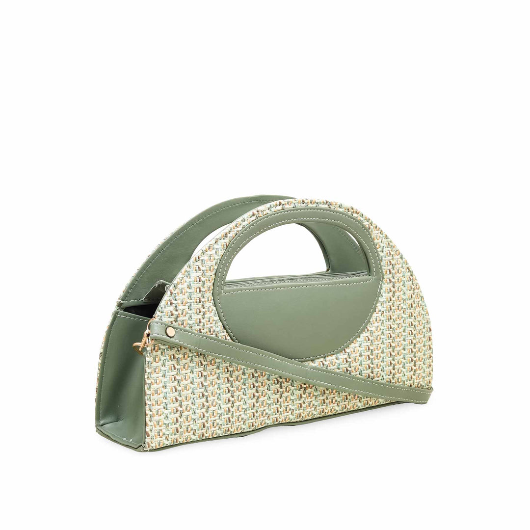 Green Casual Shoulder Bag P56197