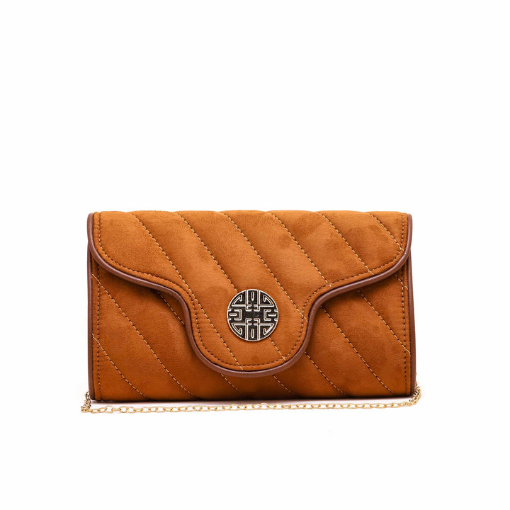 Brown Casual Clutch P60310