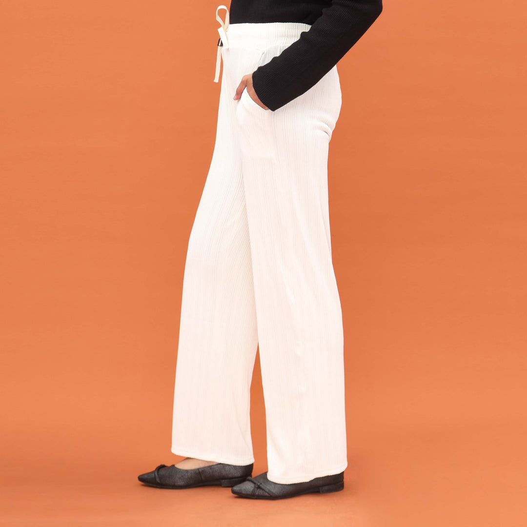 White Western Pant PL4002