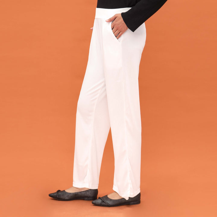 White Western Pant PL4011