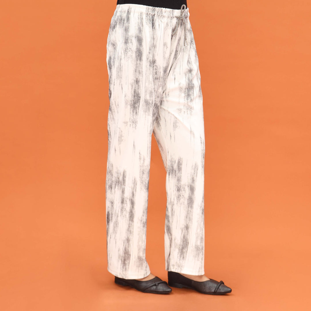 White Western Pant PL4023