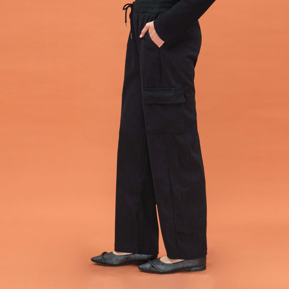 Black Western Pant PL4034