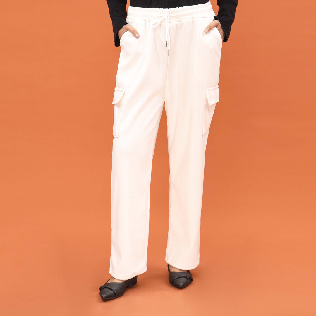 White Western Pant PL4035