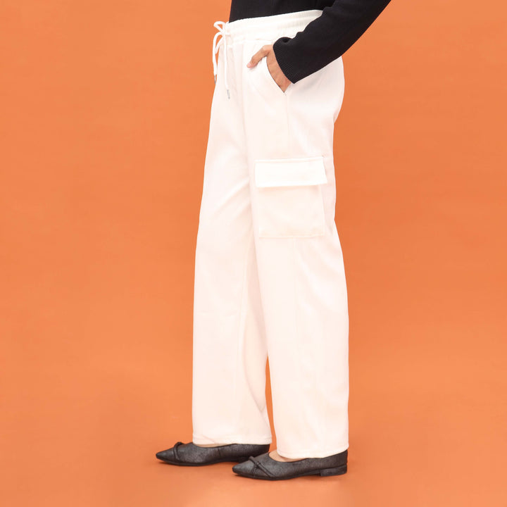 White Western Pant PL4035