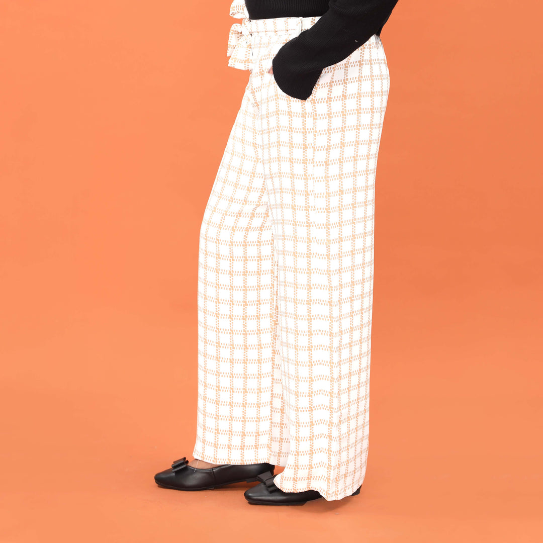 White Western Pant PL5028