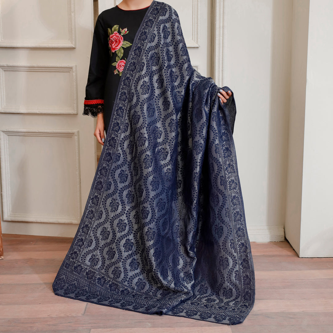 Blue Winter Shawl PN4169